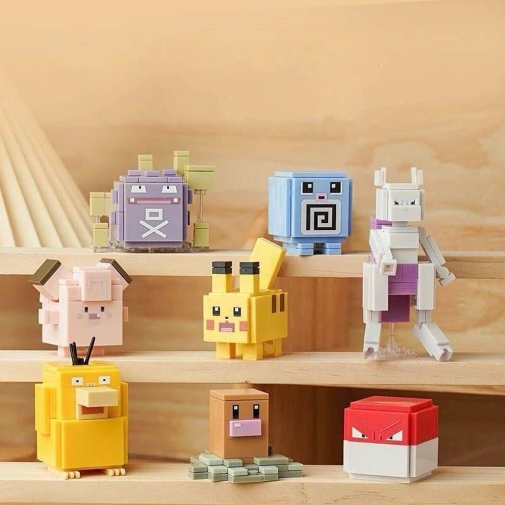 Nanoblock Qman Lighten the Dream Pokémon Series 2 blind box